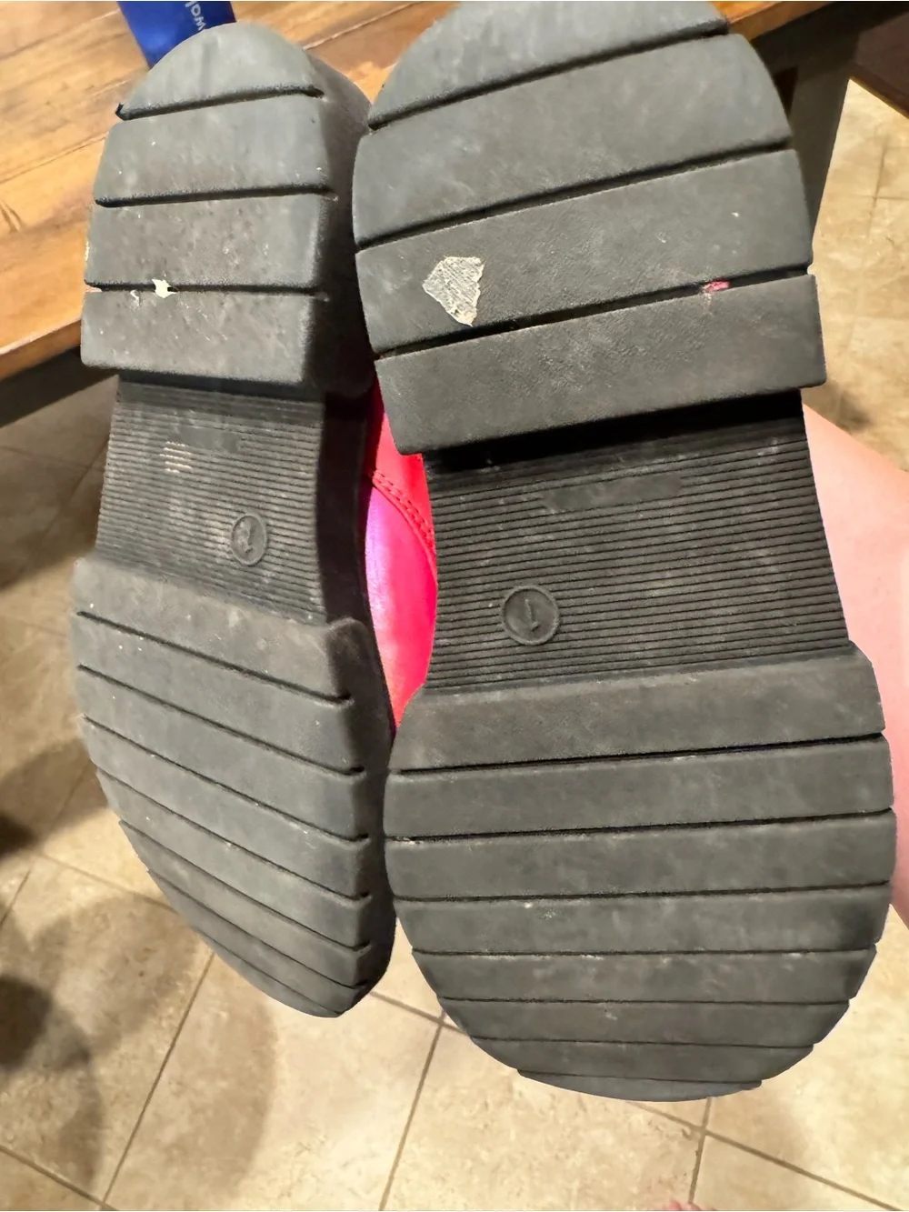 Art Class Bright Coral Pink Combat Boots